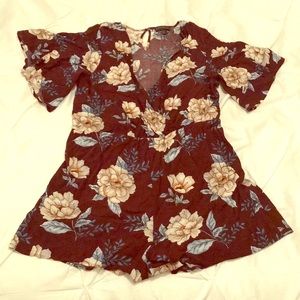 Forever 21+ Floral Romper